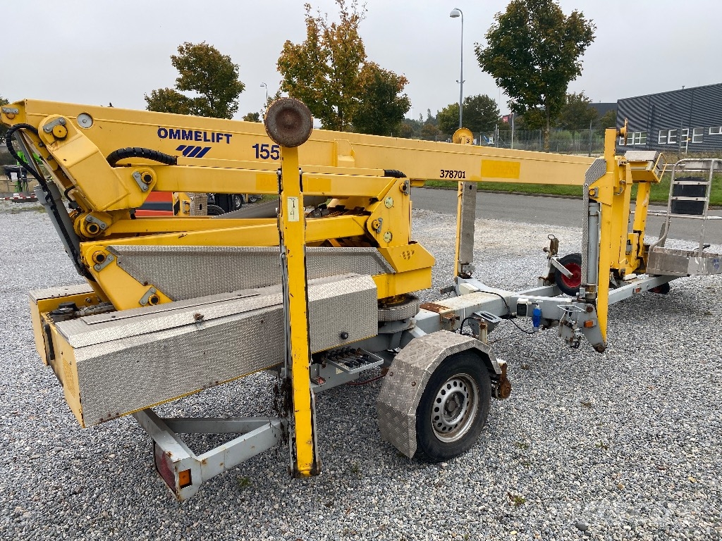 Ommelift 1550EXB Trailermonterede lifte