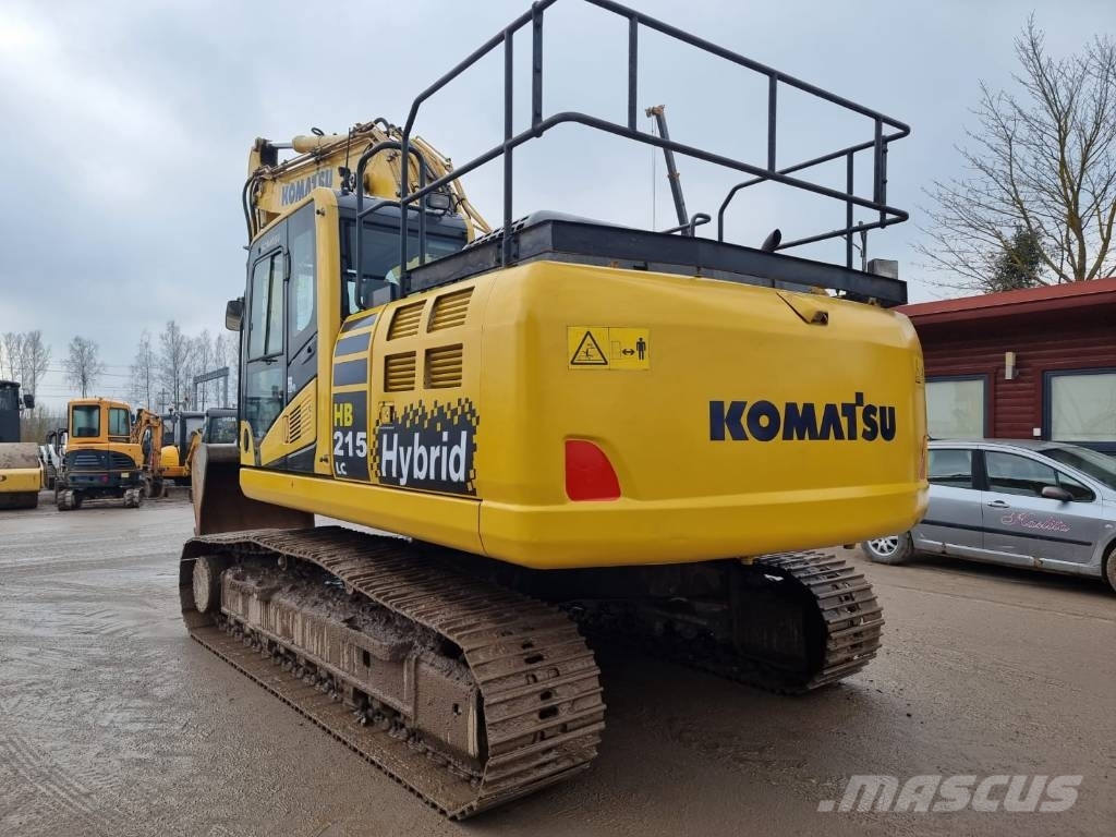 Komatsu HB 215 LC-2 Hybrid حفارات زحافة