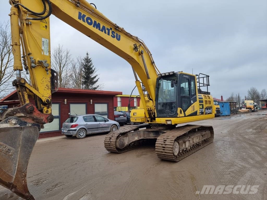 Komatsu HB 215 LC-2 Hybrid حفارات زحافة