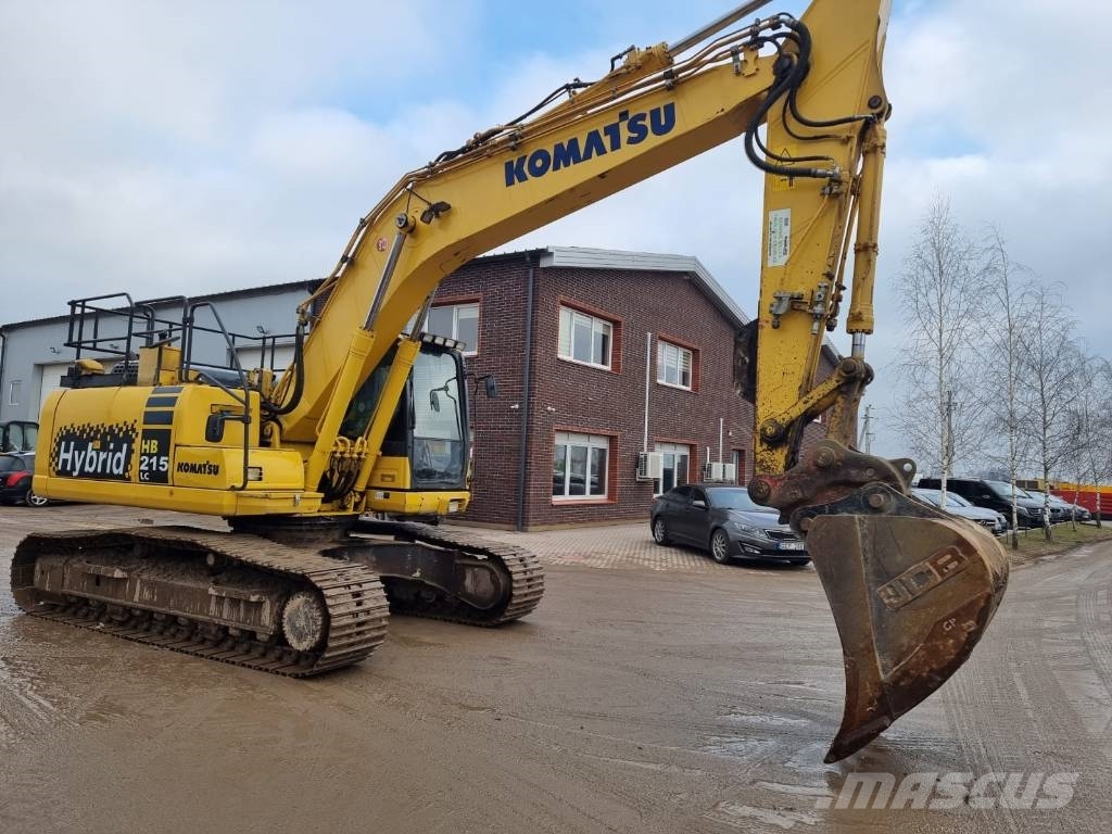 Komatsu HB 215 LC-2 Hybrid حفارات زحافة
