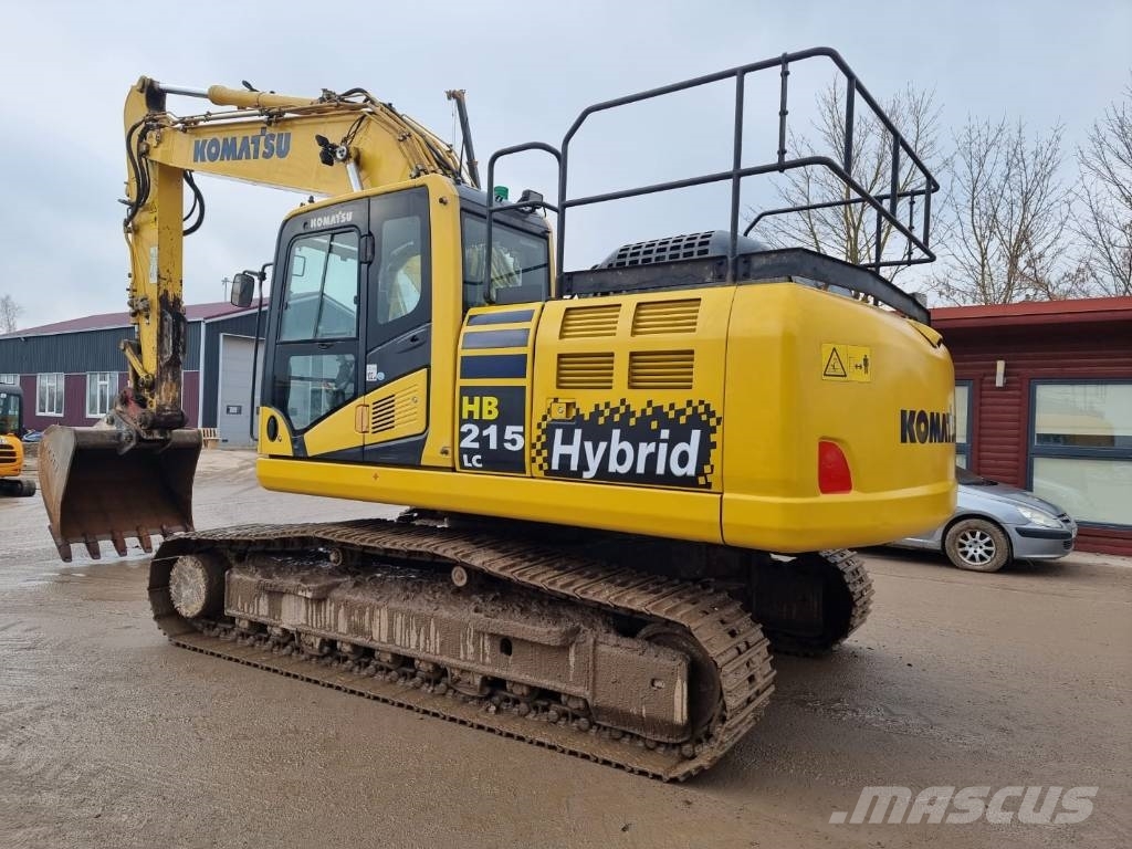 Komatsu HB 215 LC-2 Hybrid حفارات زحافة