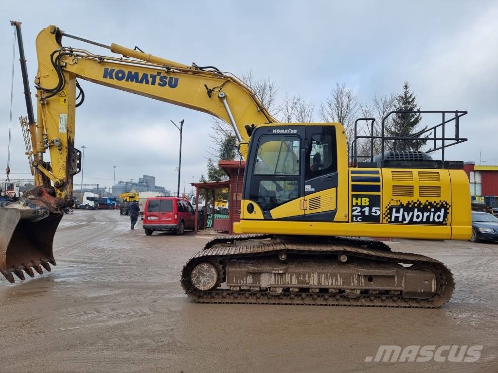 Komatsu HB 215 LC-2 Hybrid حفارات زحافة
