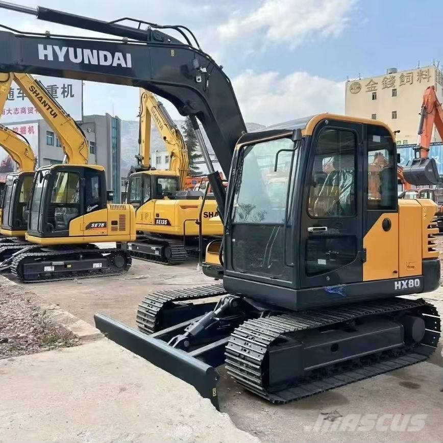 Hyundai HX 80 Miniescavadeiras < 7t (Mini escavadeiras)