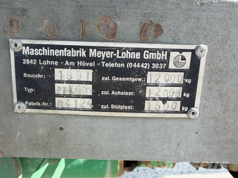 Meyer Lohne Rekordia PT 10000 Landbouw - overige
