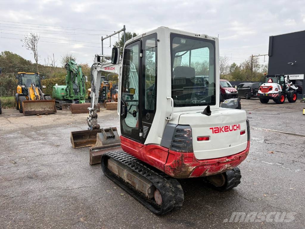 Takeuchi TB 235 POWERTILT!! 2 Bakken Mini ekskavatori < 7 t