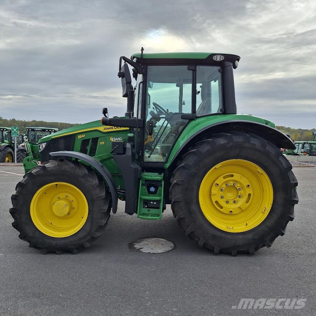 John Deere 6M115 Tractores
