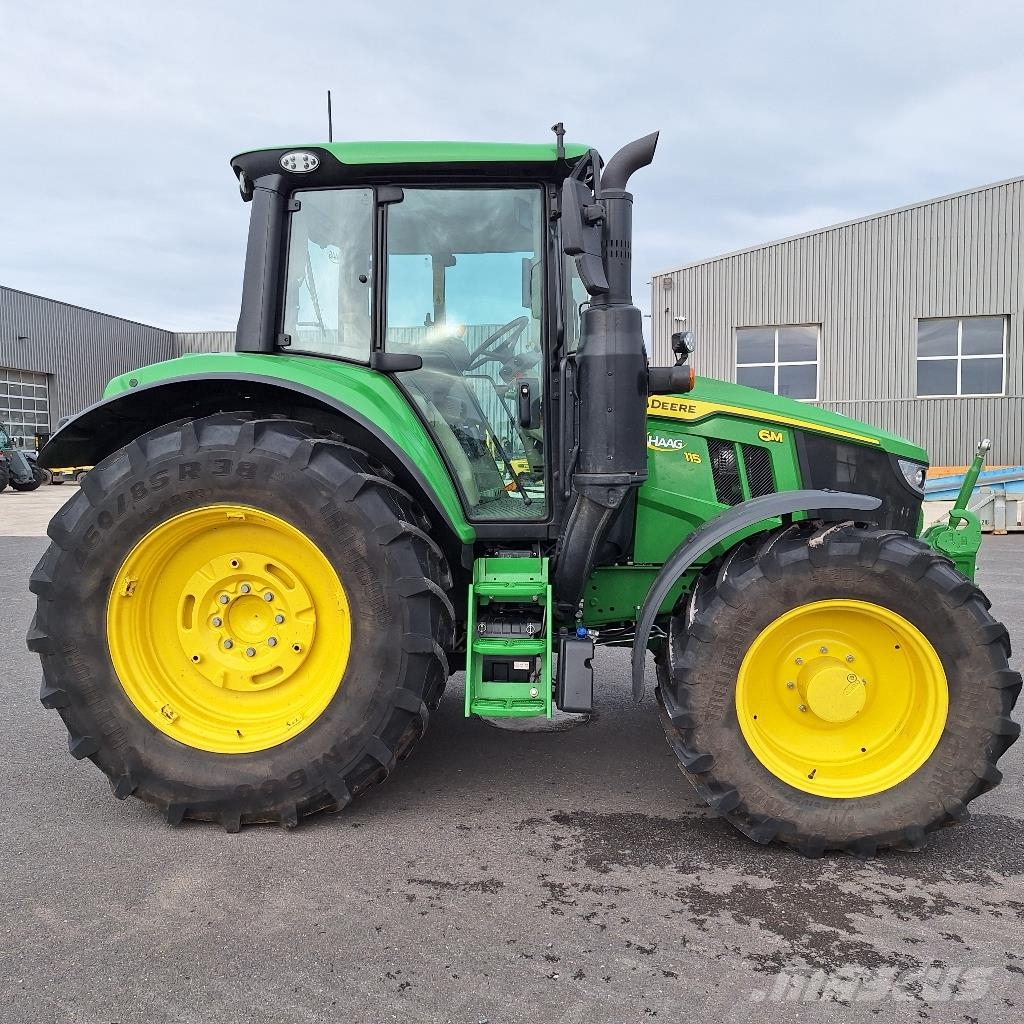 John Deere 6M115 الجرارات