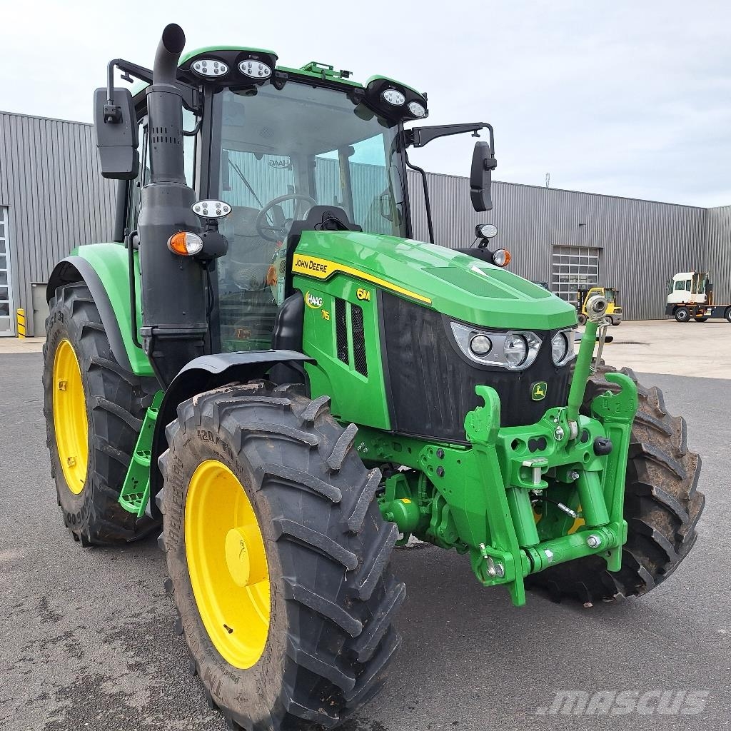 John Deere 6M115 Tractores