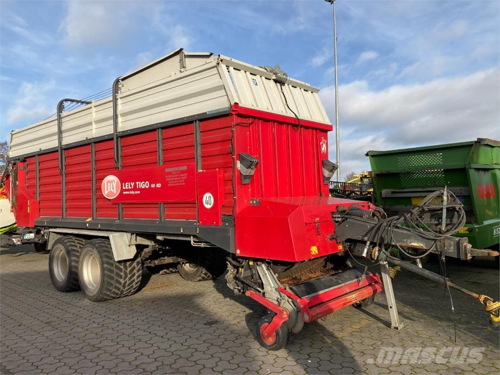 Lely Tigo 60 RD Manuseio e colocação de equipamentos