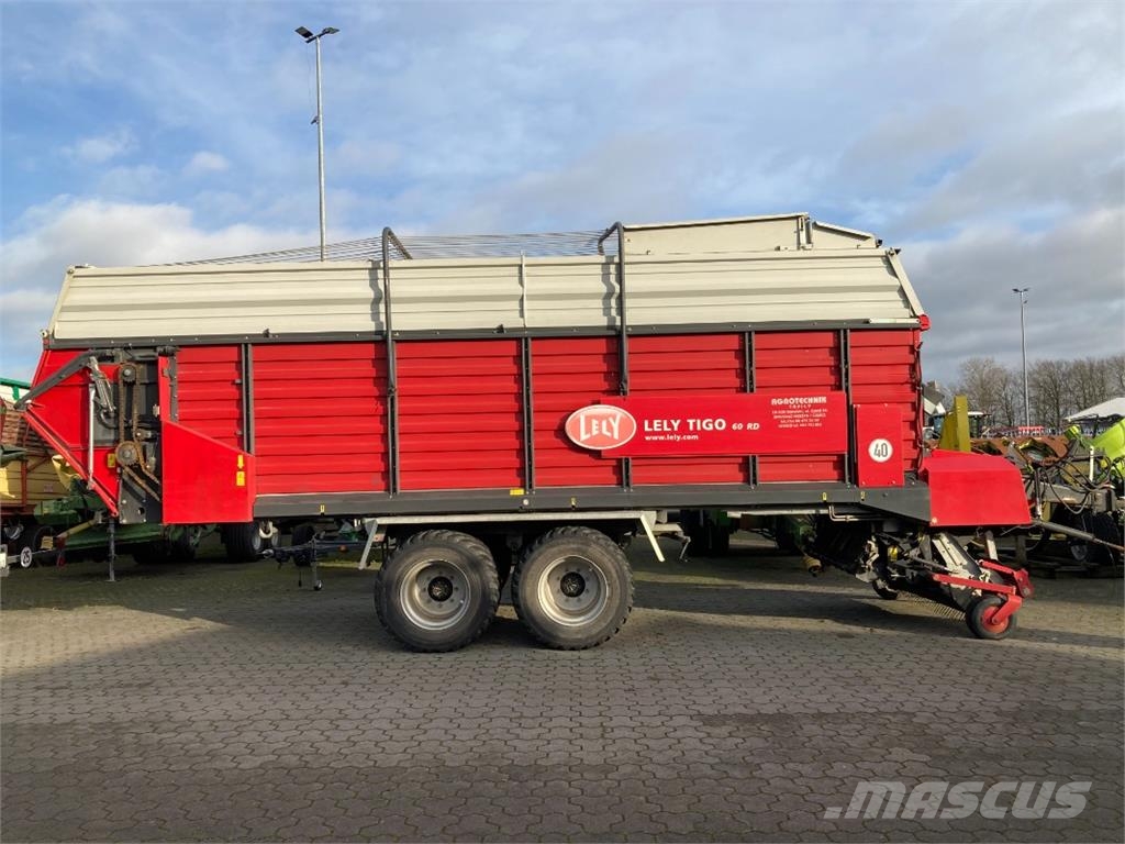 Lely Tigo 60 RD Manuseio e colocação de equipamentos