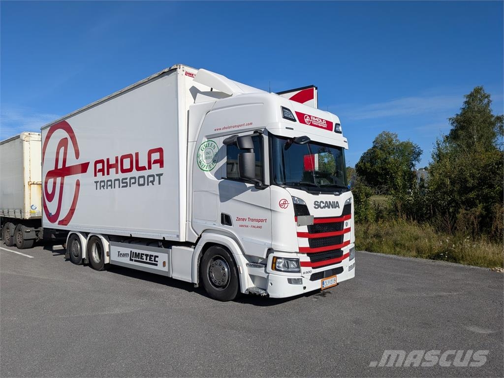 Scania R500 탑차 트럭