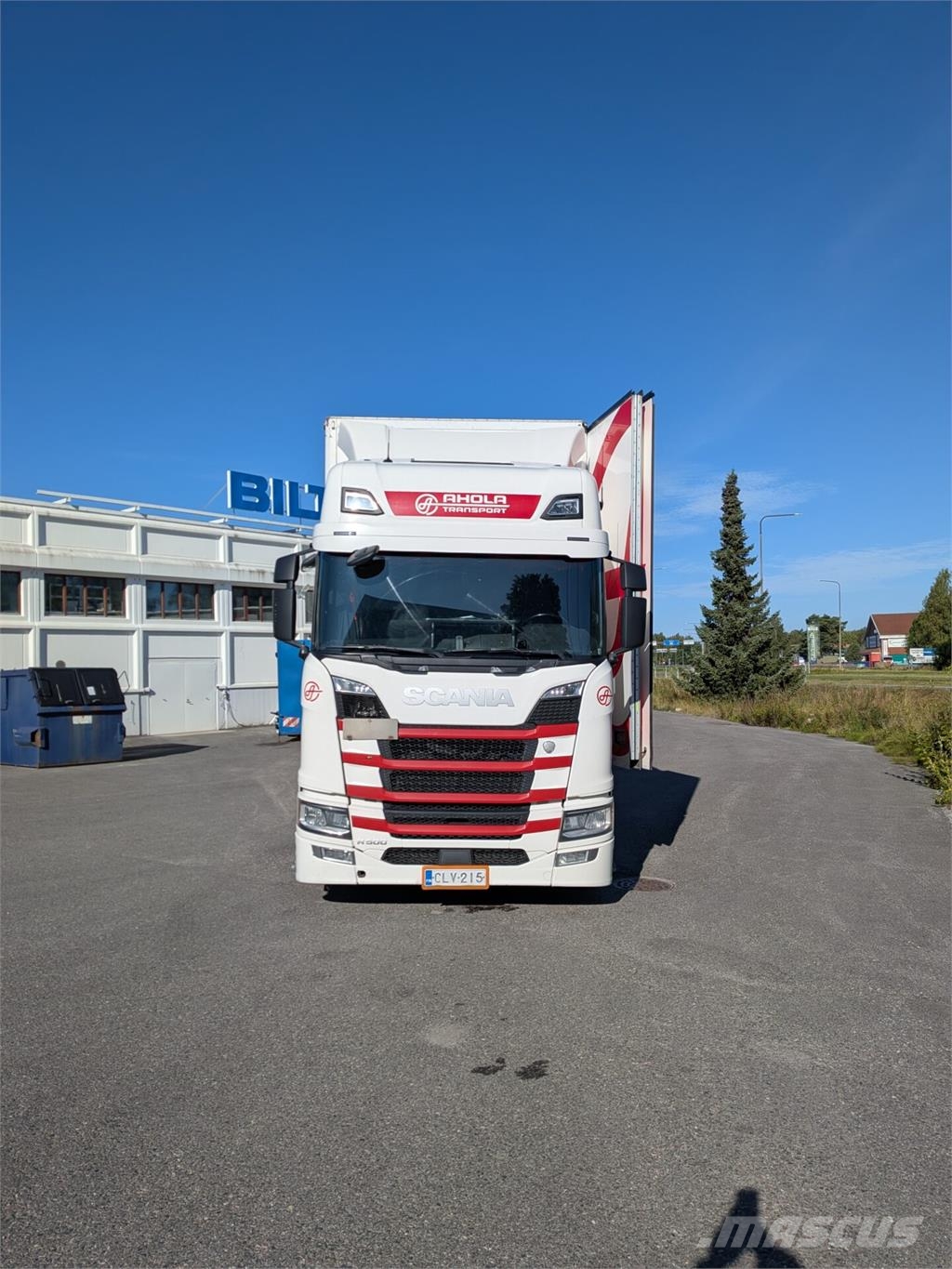 Scania R500 탑차 트럭
