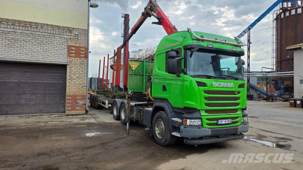 Scania R 450 Transportes de madera