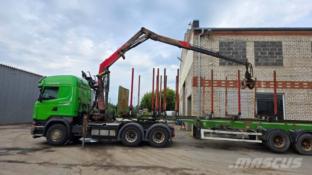Scania R 450 Transportes de madera