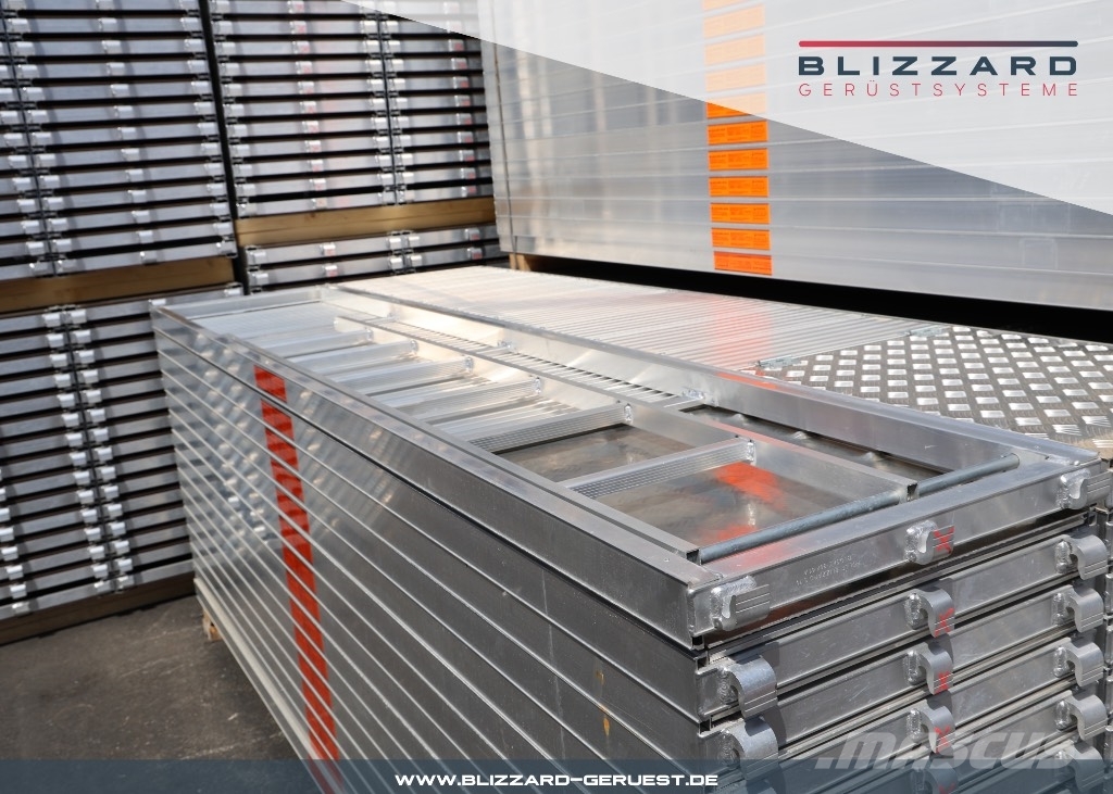 Blizzard S70 195,25 m² neues Baugerüst Blizzard S-70 Telineet ja lisäosat