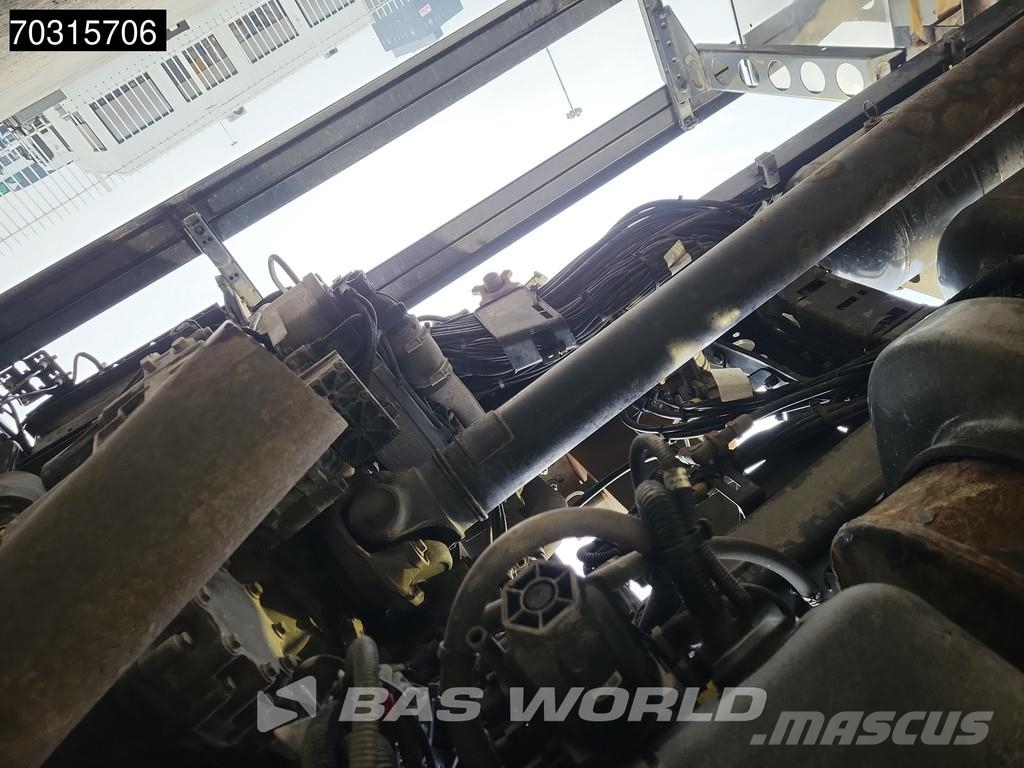 Scania P500 P 6X2 2500kg Ladebordwand Lift+steering axle ケーブルリフト着脱式トラック