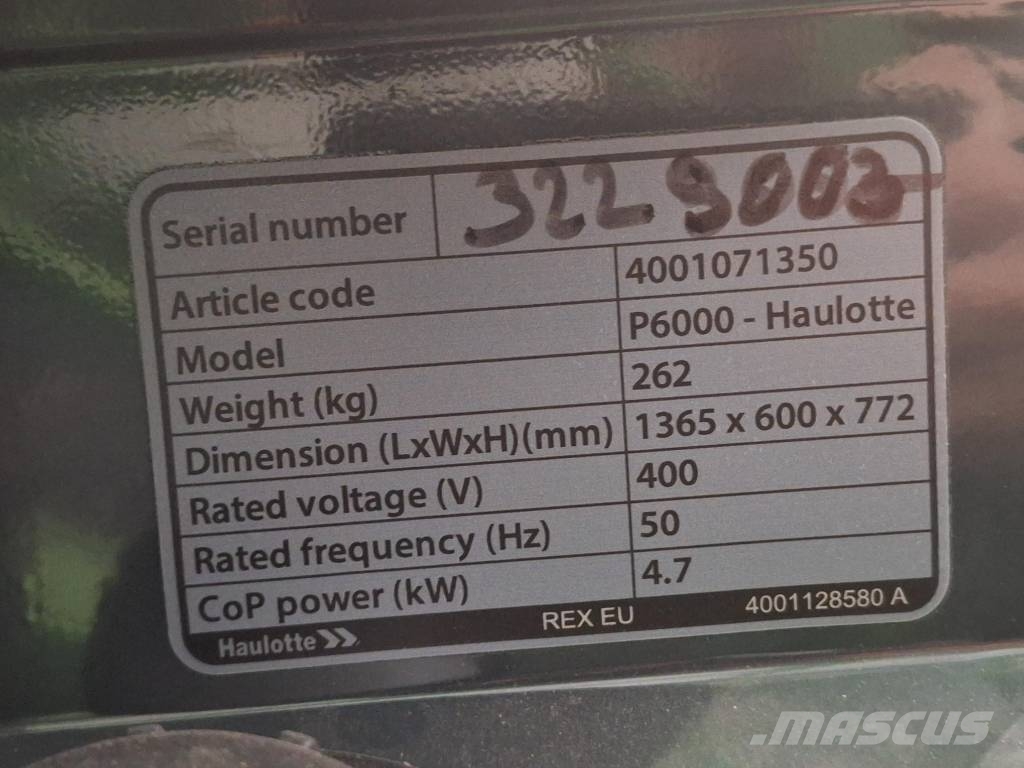 Haulotte Generátor 4001071350 Diesel Generatoren