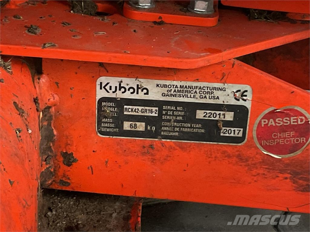 Kubota GR1600-ID-II Falciatrici