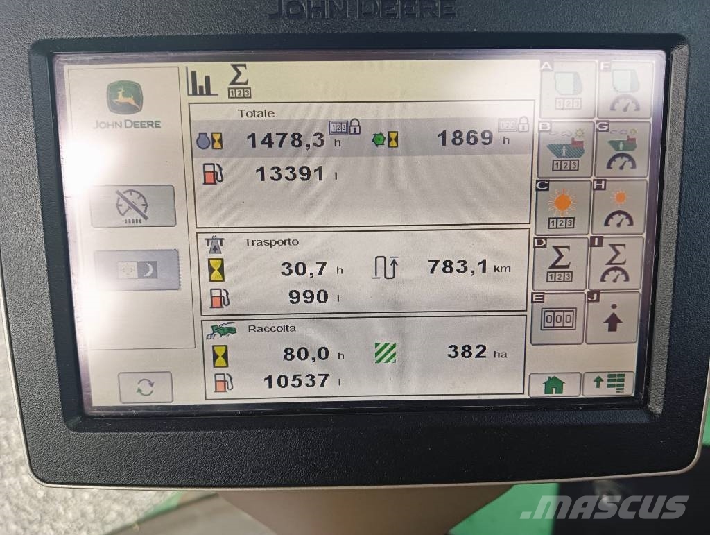 John Deere 8800 Forage harvesters