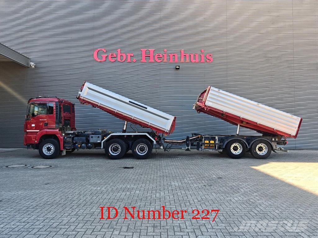 MAN TGS 26.460 6x4 + Schwarzmuller Z2 Billenő teherautók