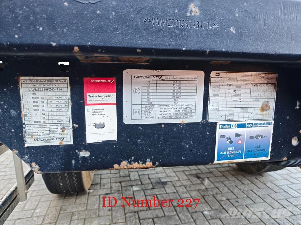 MAN TGS 26.460 6x4 + Schwarzmuller Z2 Billenő teherautók