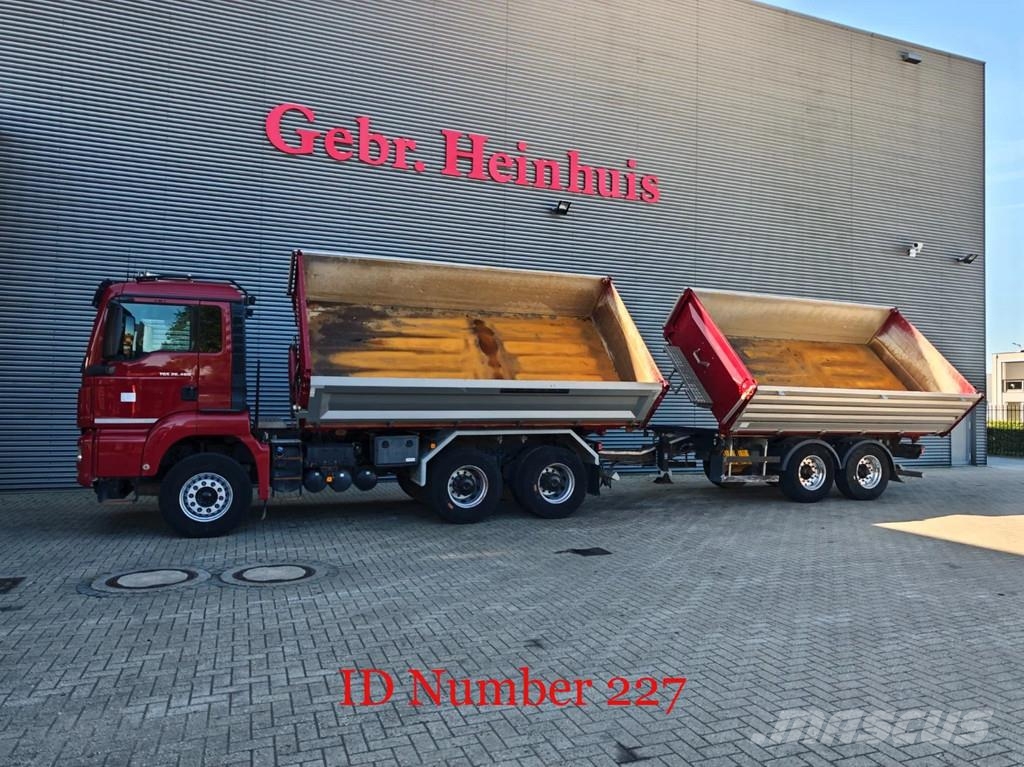 MAN TGS 26.460 6x4 + Schwarzmuller Z2 Billenő teherautók