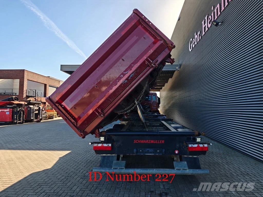 MAN TGS 26.460 6x4 + Schwarzmuller Z2 Billenő teherautók