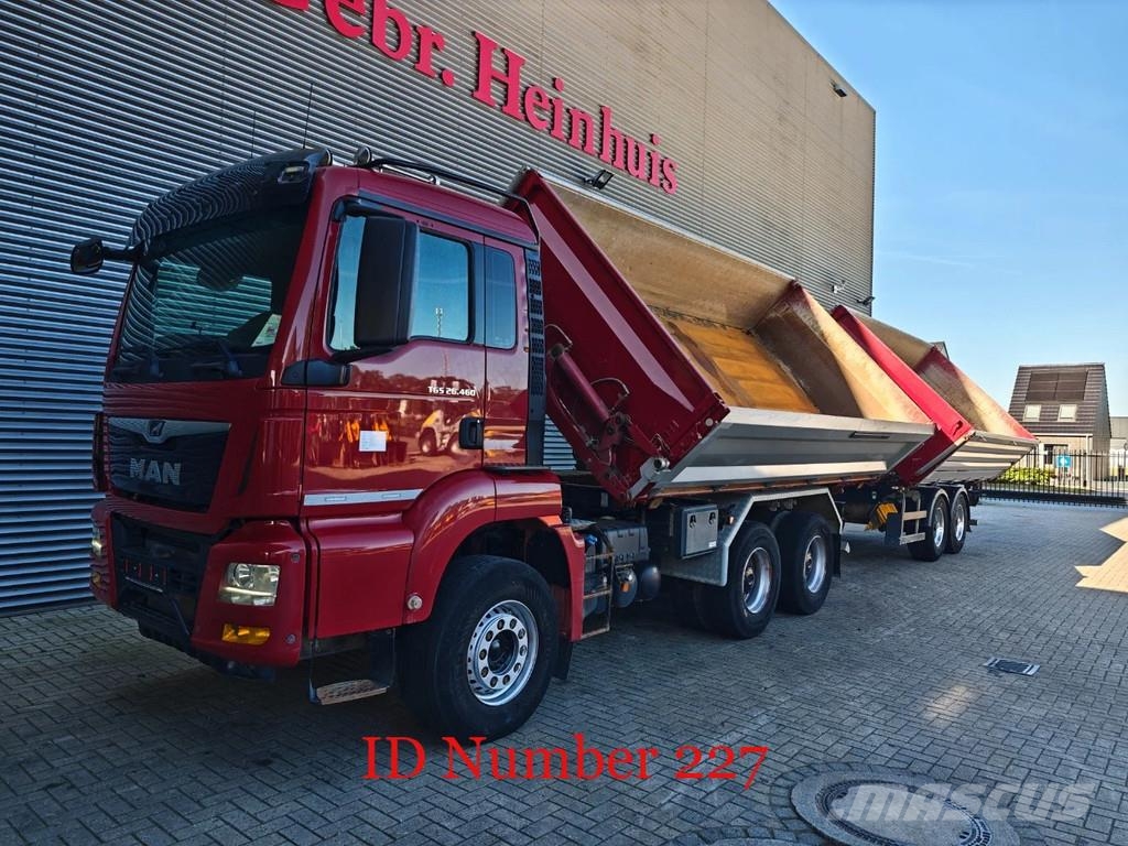 MAN TGS 26.460 6x4 + Schwarzmuller Z2 Billenő teherautók