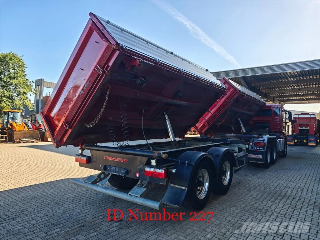 MAN TGS 26.460 6x4 + Schwarzmuller Z2 Billenő teherautók