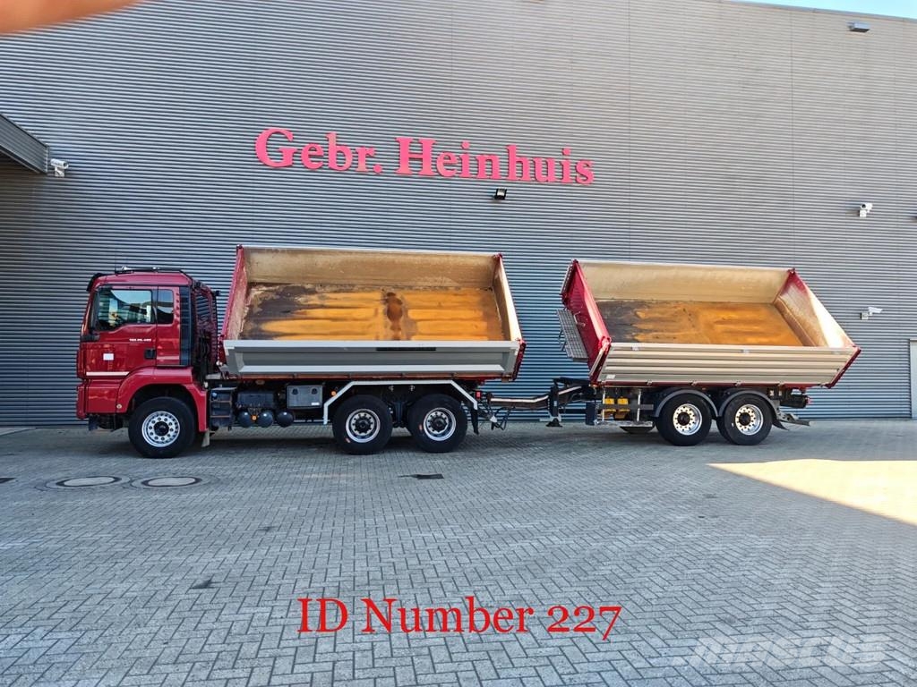 MAN TGS 26.460 6x4 + Schwarzmuller Z2 Billenő teherautók