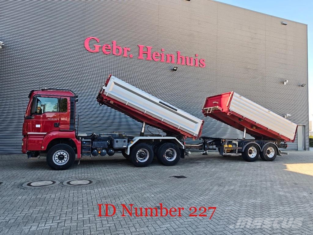 MAN TGS 26.460 6x4 + Schwarzmuller Z2 Billenő teherautók