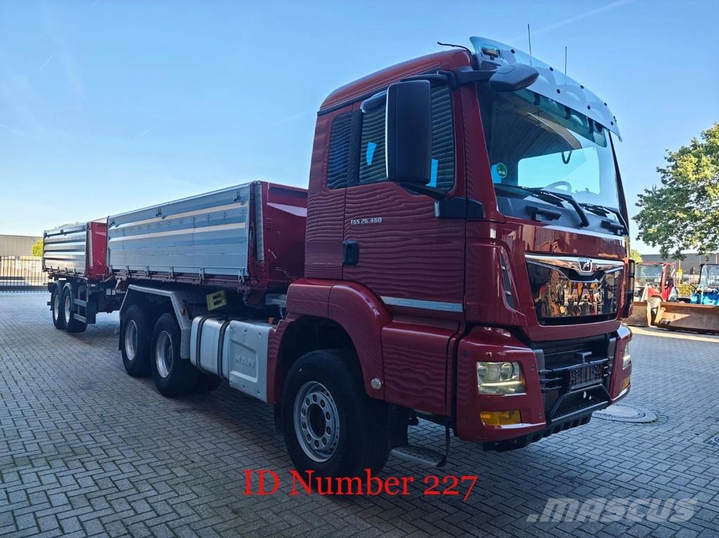 MAN TGS 26.460 6x4 + Schwarzmuller Z2 Billenő teherautók