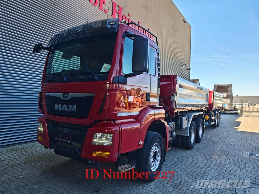 MAN TGS 26.460 6x4 + Schwarzmuller Z2 Billenő teherautók