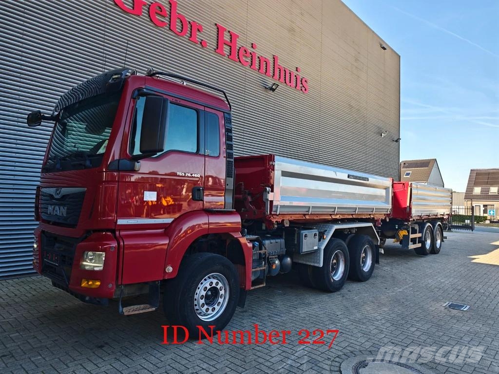 MAN TGS 26.460 6x4 + Schwarzmuller Z2 Billenő teherautók