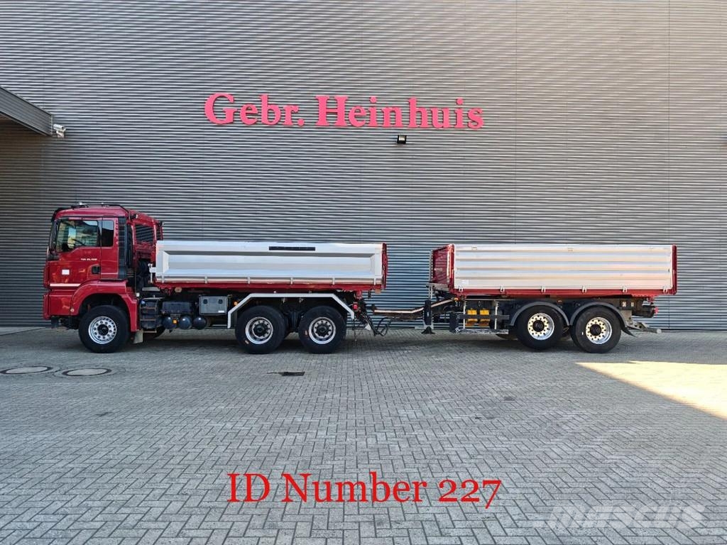 MAN TGS 26.460 6x4 + Schwarzmuller Z2 Billenő teherautók