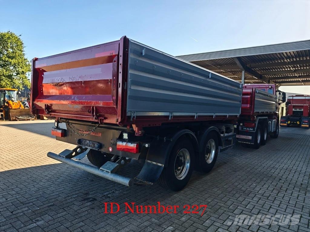 MAN TGS 26.460 6x4 + Schwarzmuller Z2 Billenő teherautók