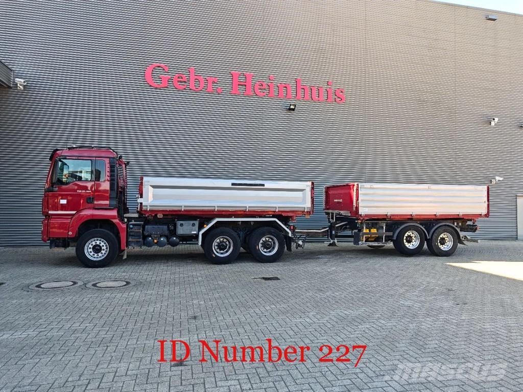 MAN TGS 26.460 6x4 + Schwarzmuller Z2 Billenő teherautók