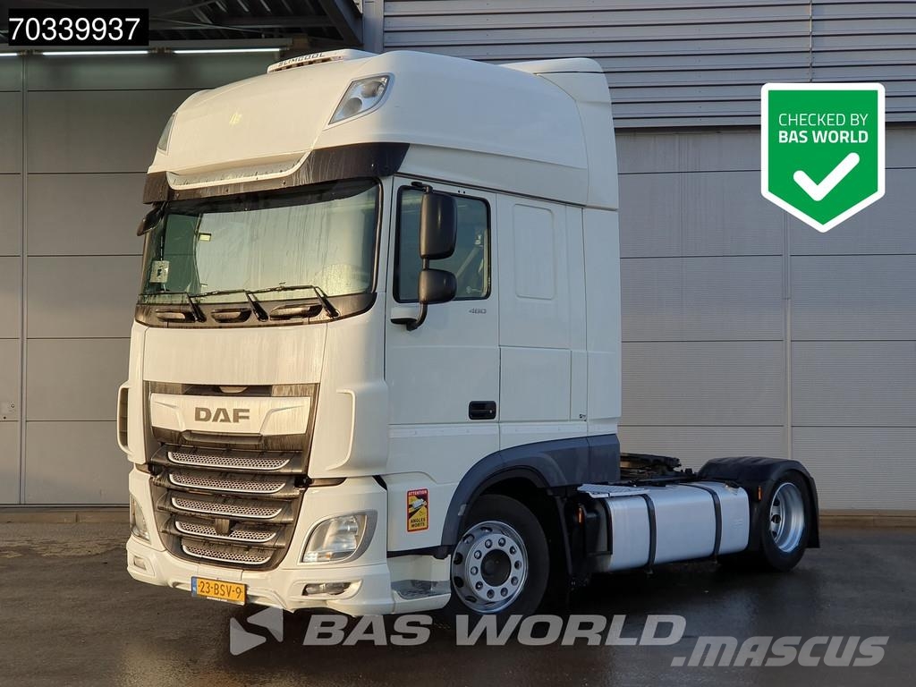 DAF XF 480 XF 4X2 NL-Truck SSC Mega 2xTanks Standklima Trekkvogner