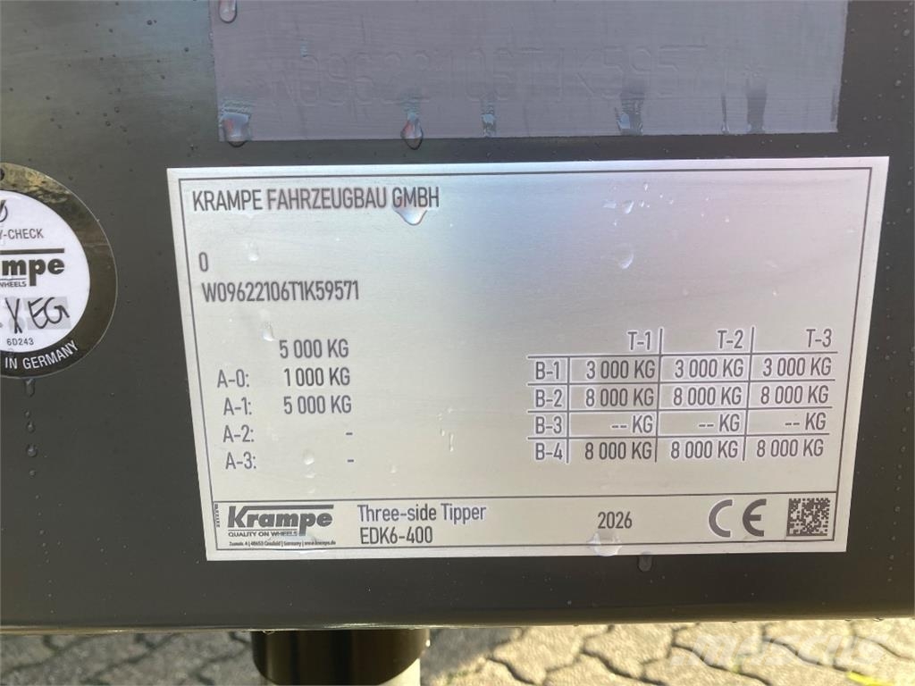 Krampe EDK 6-400 Carrier Lauksaimniecība- Citi