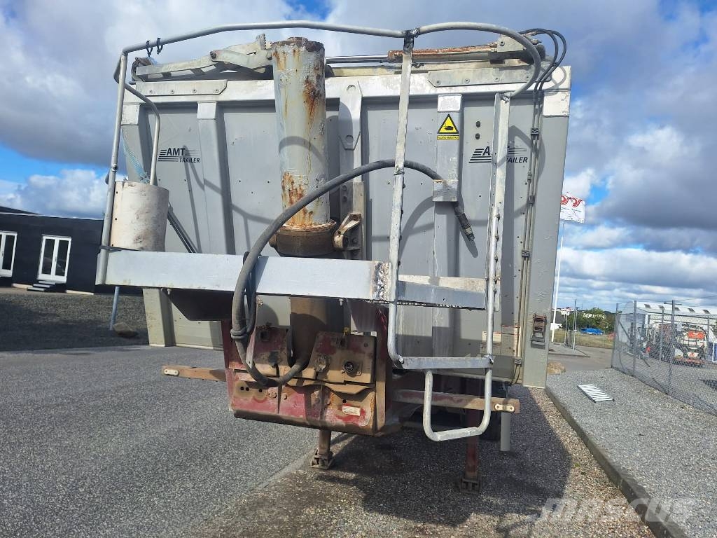 AMT 4 akslet 36 m3 tiptrailer med Ecotop Damperli çekiciler