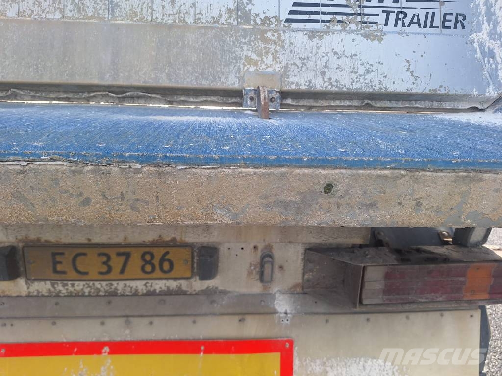 AMT 4 akslet 36 m3 tiptrailer med Ecotop Damperli çekiciler