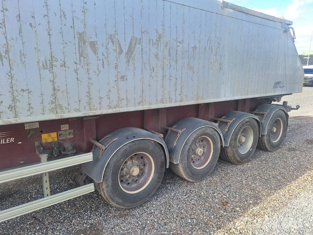 AMT 4 akslet 36 m3 tiptrailer med Ecotop Damperli çekiciler