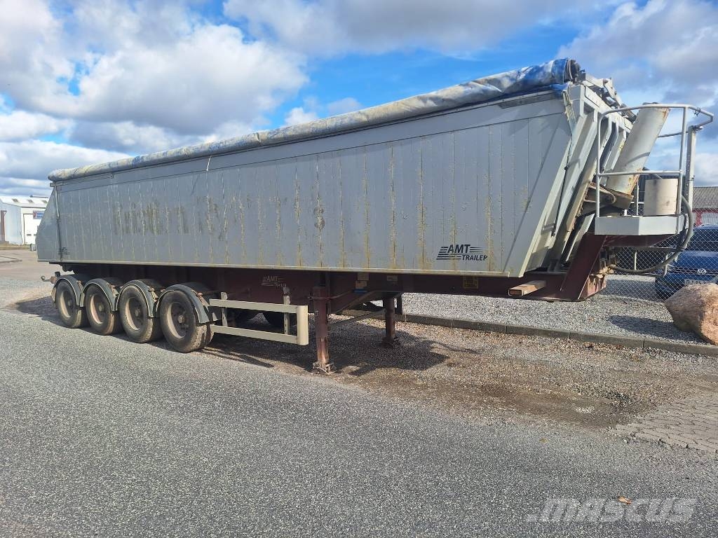 AMT 4 akslet 36 m3 tiptrailer med Ecotop Damperli çekiciler