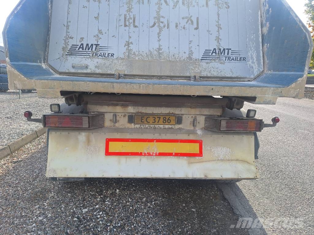 AMT 4 akslet 36 m3 tiptrailer med Ecotop Damperli çekiciler