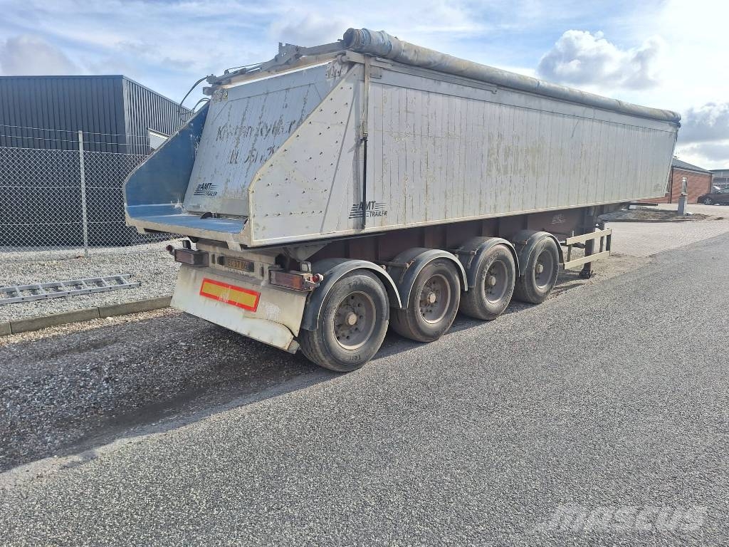 AMT 4 akslet 36 m3 tiptrailer med Ecotop Damperli çekiciler