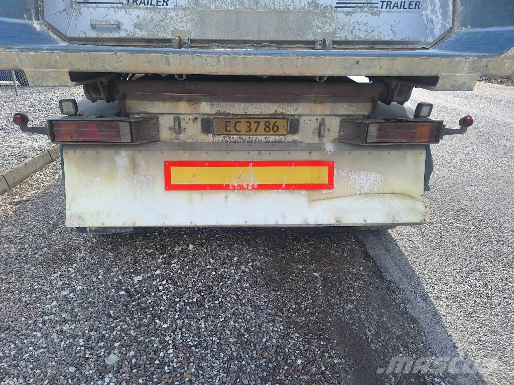 AMT 4 akslet 36 m3 tiptrailer med Ecotop Damperli çekiciler