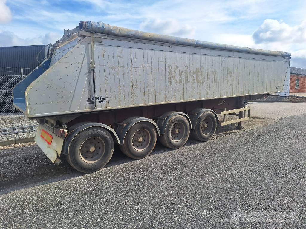 AMT 4 akslet 36 m3 tiptrailer med Ecotop Damperli çekiciler