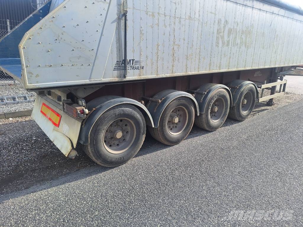 AMT 4 akslet 36 m3 tiptrailer med Ecotop Damperli çekiciler