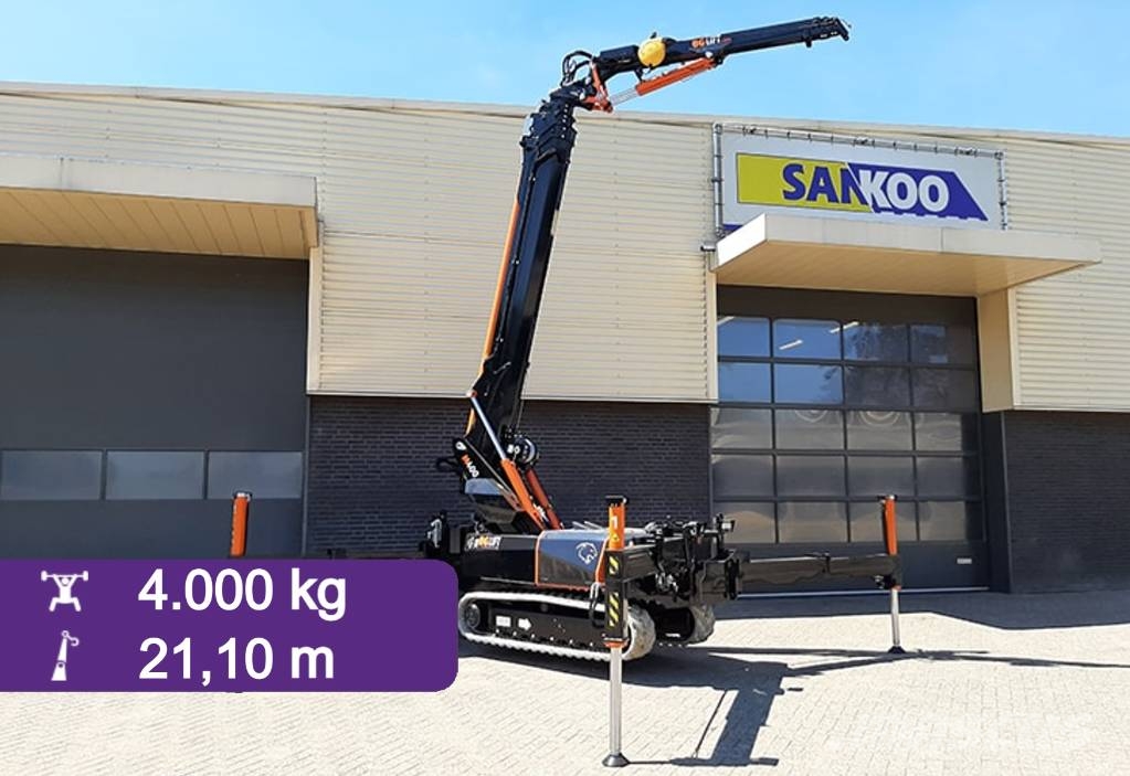 BG Lift M400 Mini-rupshijskraan | Minikraan | Rupskraan Minikranen
