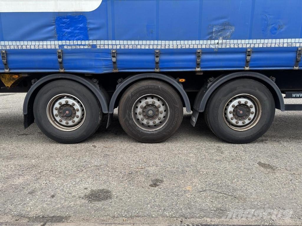 Kögel S24-1 3 AXLE SAF + SLIDING ROOF Tents puspiekabes